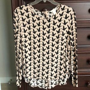 H&M long sleeve blouse